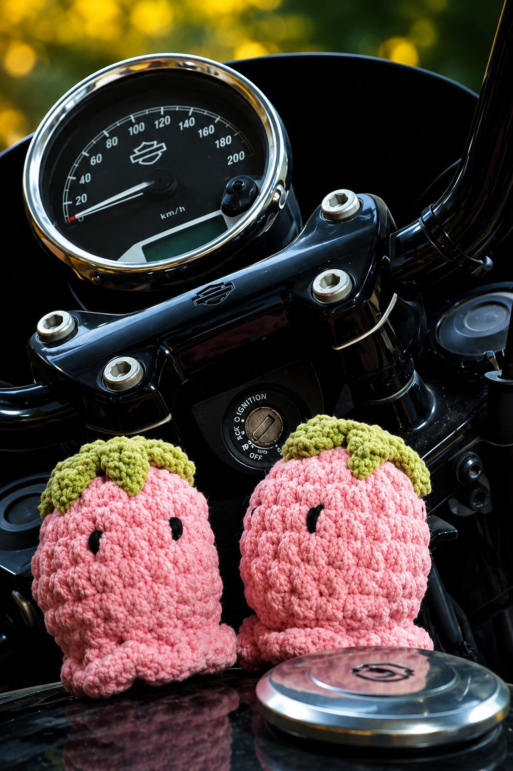 Strawberry Octopus Amigurumi