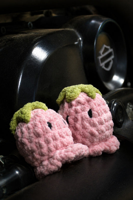 Strawberry Octopus Amigurumi