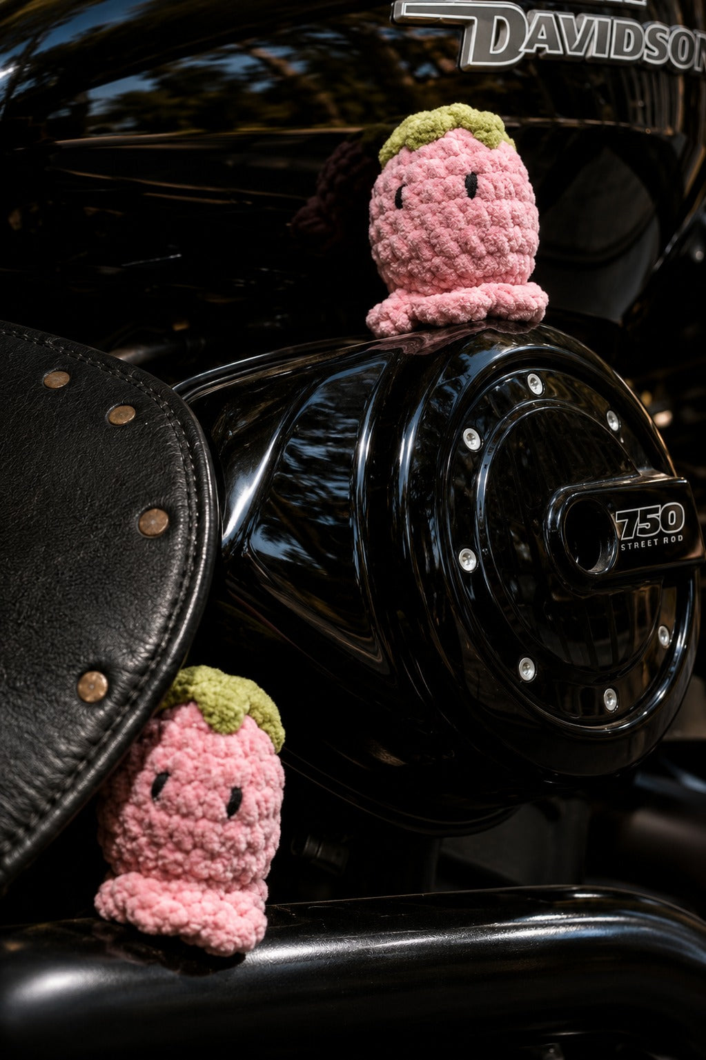 Strawberry Octopus Amigurumi